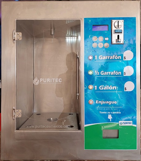 Máquina vendig de agua purificada